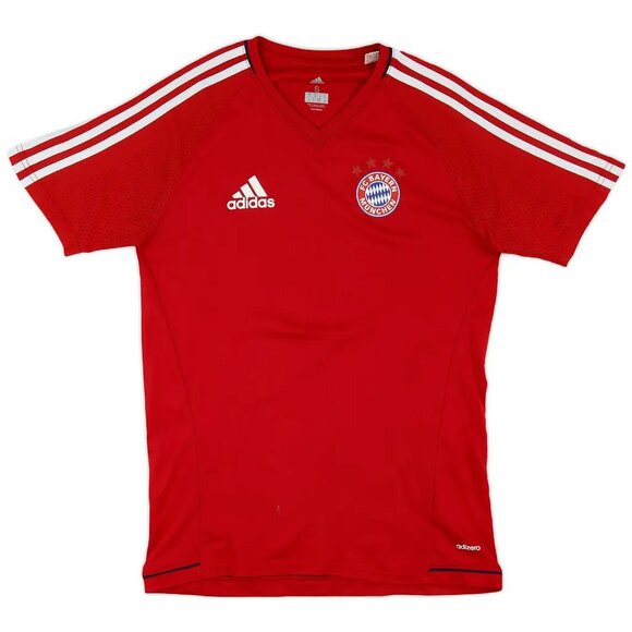 Adidas Bayern Munich 2017-18 Men's Training Jersey XL BO2459 FCB True Red/White - Picture 1 of 1